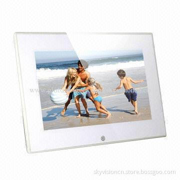 7-inch Digital Photo Frame, Supports 1,080P, Easy to Fix on All Display Shelf